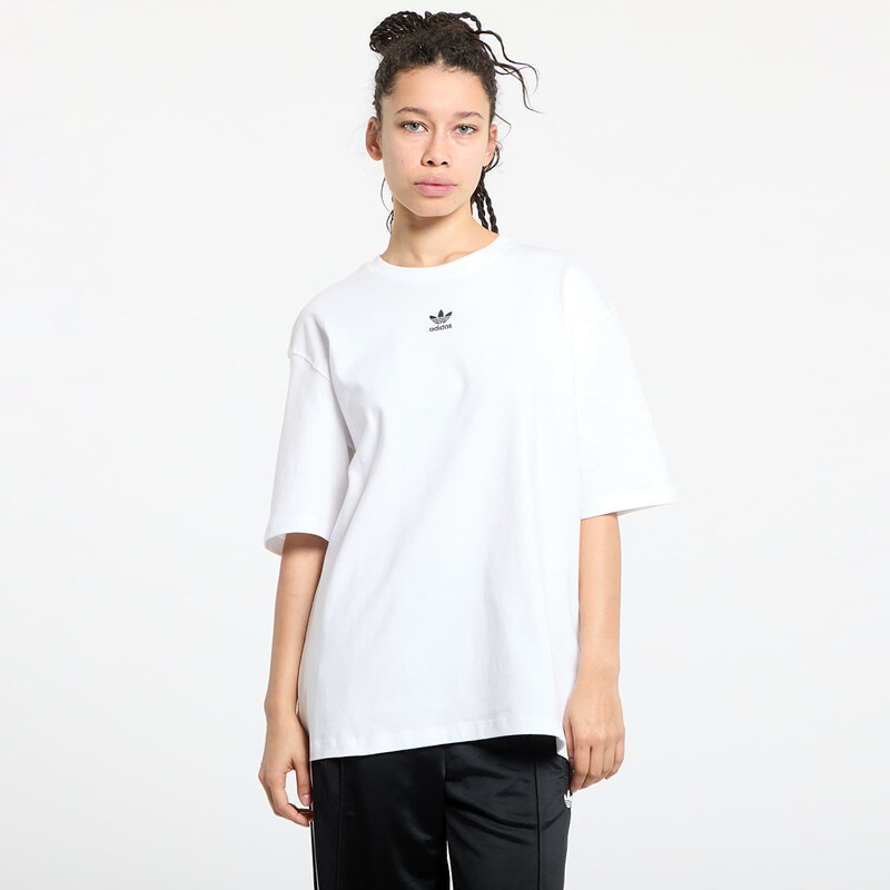 adidas Originals Tričko adidas Essentials Boyfriend Tee White M
