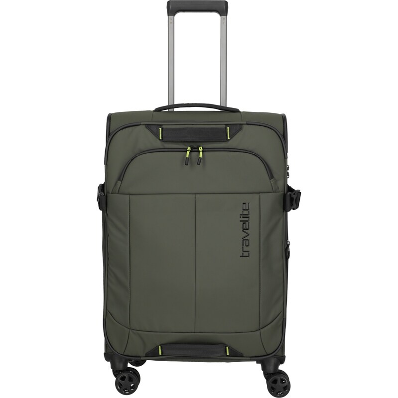 Střední textilní kufr na kolečkách Travelite BriizeKhaki 103026670
