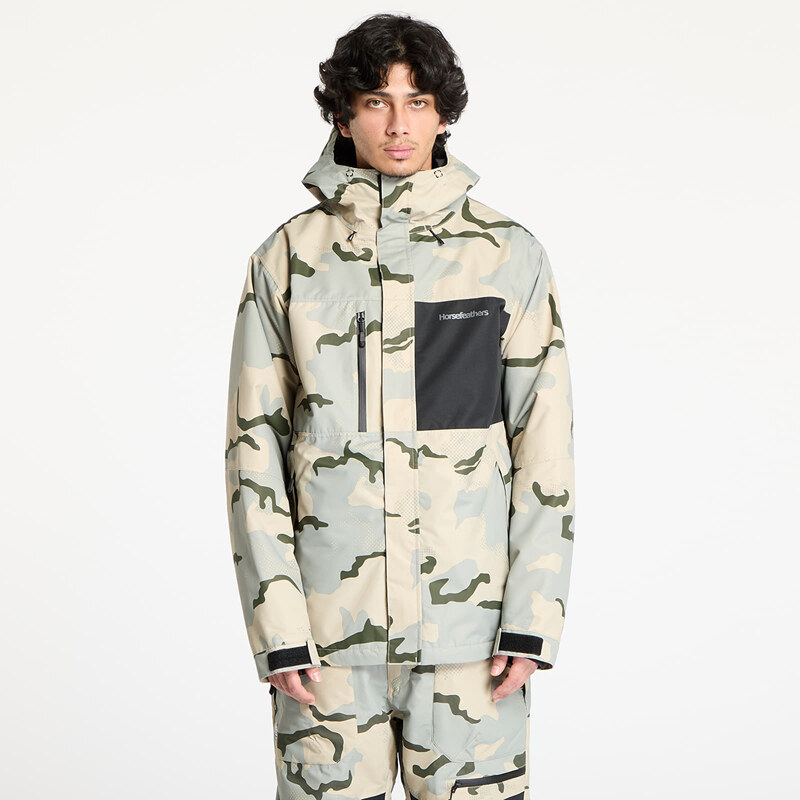 Bunda Horsefeathers Track Jacket Desert Camo M