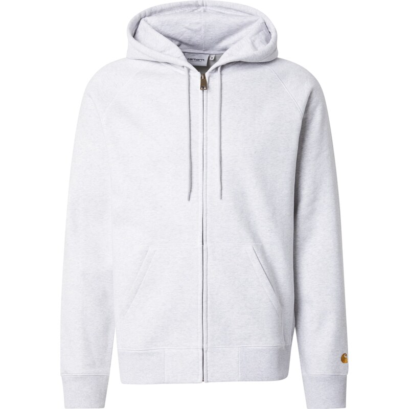 Carhartt WIP Mikina Chase světle šedá