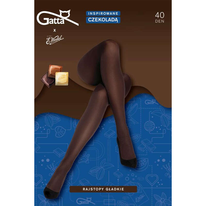 Silonkové punčocháče Gatta Tights Microfibre 40 DEN
