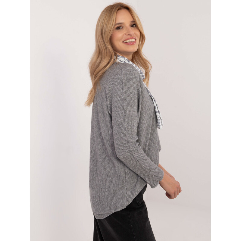 Bluzka DHJ BZ model 20609038 szary - FPrice