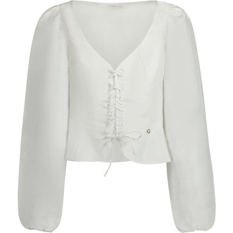 Dámská bílá halenka GUESS JEANS 107274951