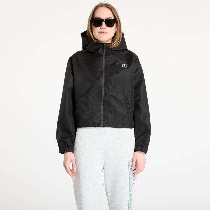 Větrovka Sporty & Rich Running Woman Windbreaker Black/ White L