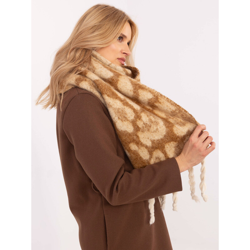 Wool Fashion Italia Scarf-AT-SZ-416.31P-beige