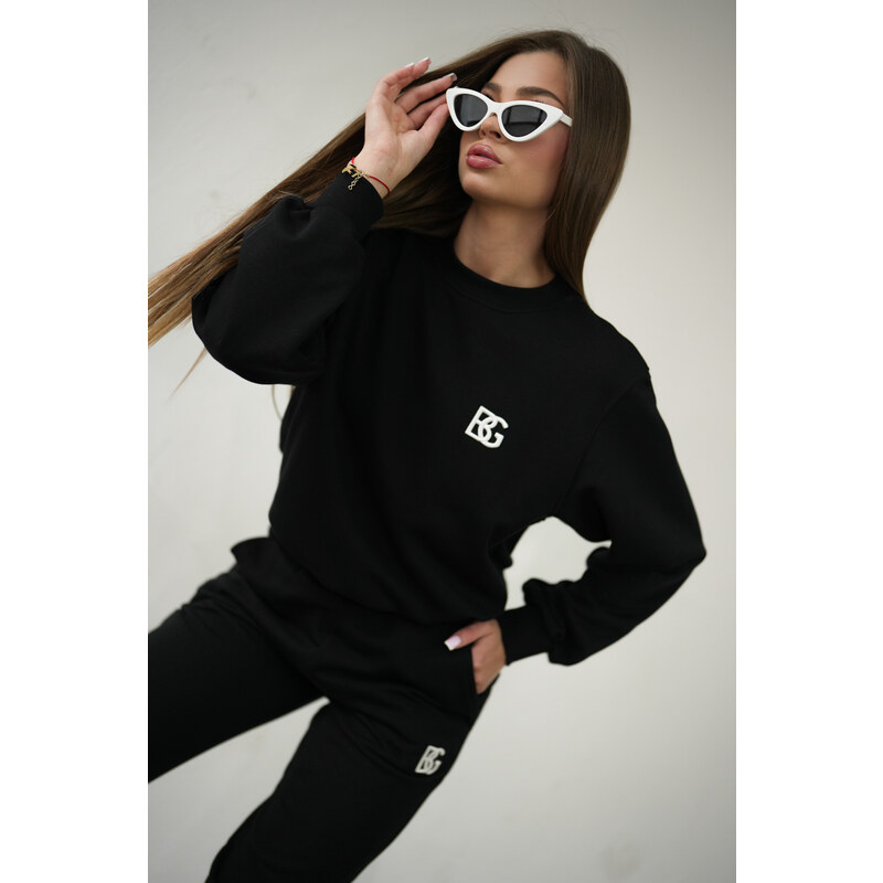 BG Brandenburg Couture BG Basic dámská mikina černá
