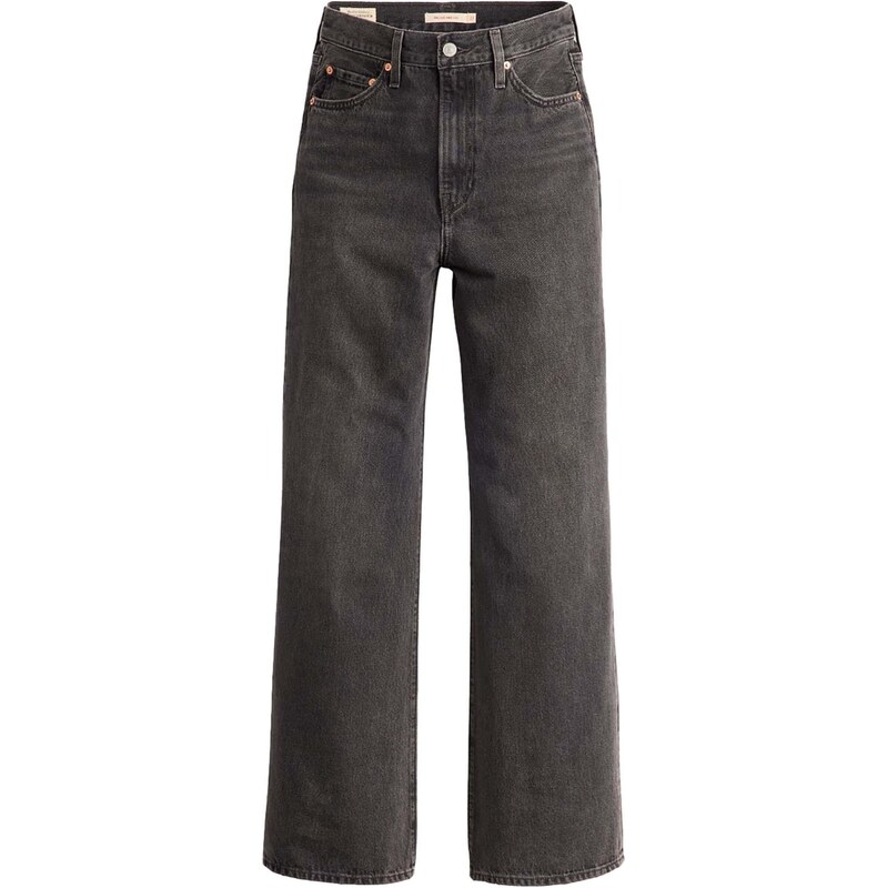 LEVI'S  Džíny 'Ribcage Wide Leg ' černá džínovina