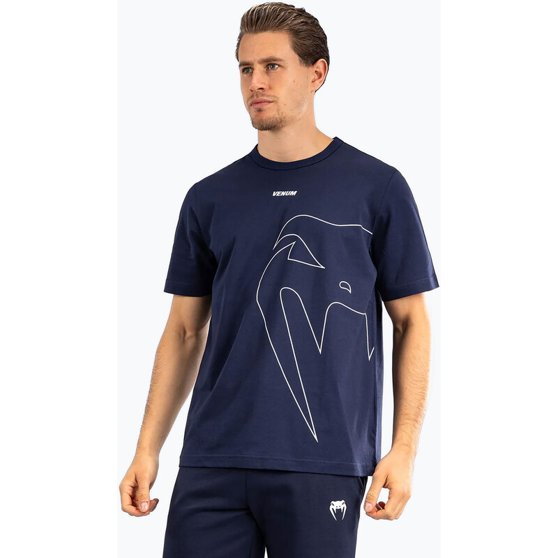 Pánské tričko Venum Giant Connect T-Shirt navy blue