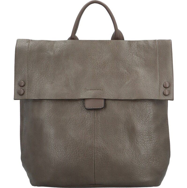 MaxFly Trendy dámský koženkový batoh Fantos, camel