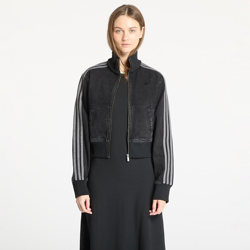 adidas Originals Bunda adidas Adicolor Denim Track Top Black/ True 103227325