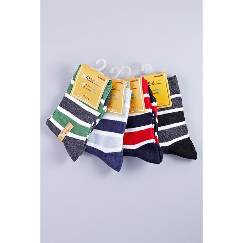 FPrice Chlapecké ponožky 4pcs B502D vícebarevná - Gemini