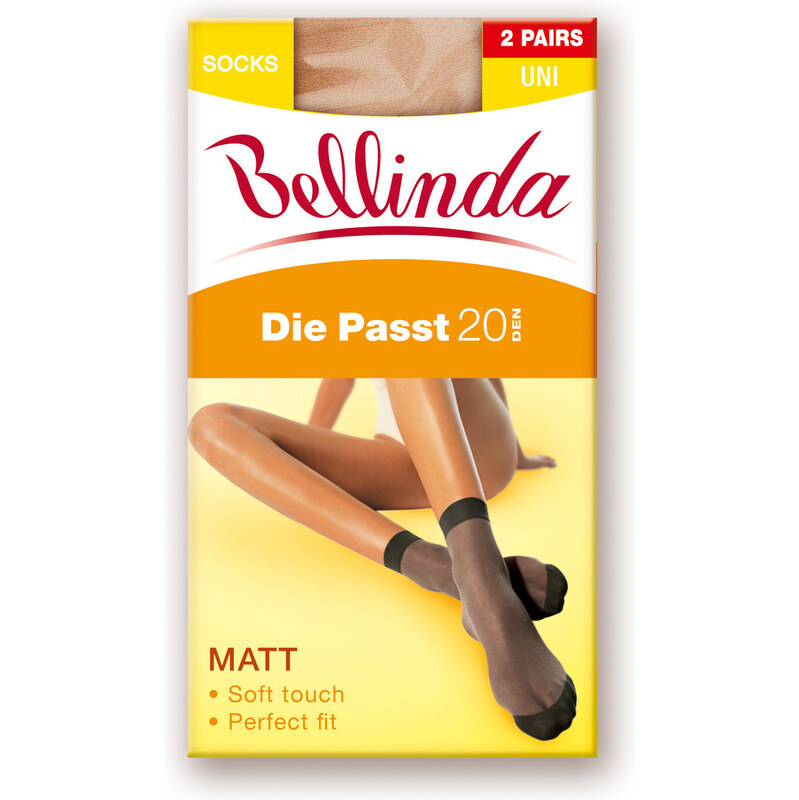 Dámské silonkové ponožky DIE PASST 20 DEN SOCKS 2 PACK -