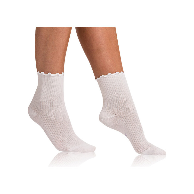 Dámské ponožky FANCY MODAL SOCKS - BELLINDA - bílá 103236525