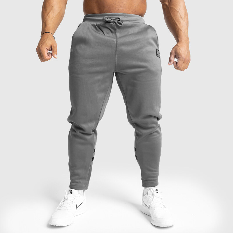 Jogger tepláky Iron Aesthetics Boxed, šedá