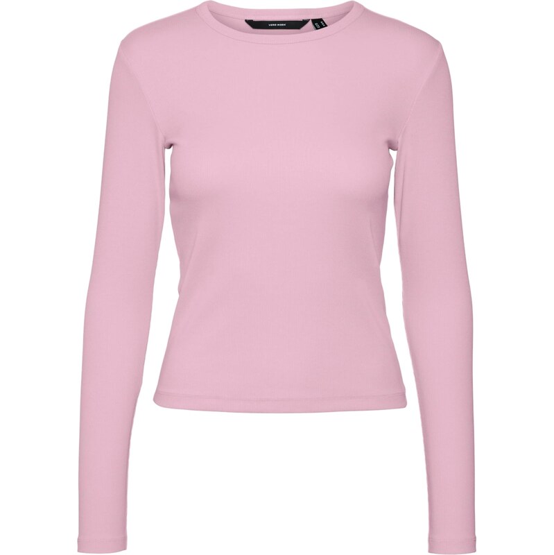 VERO MODA Tričko VMCHLOE světle růžová