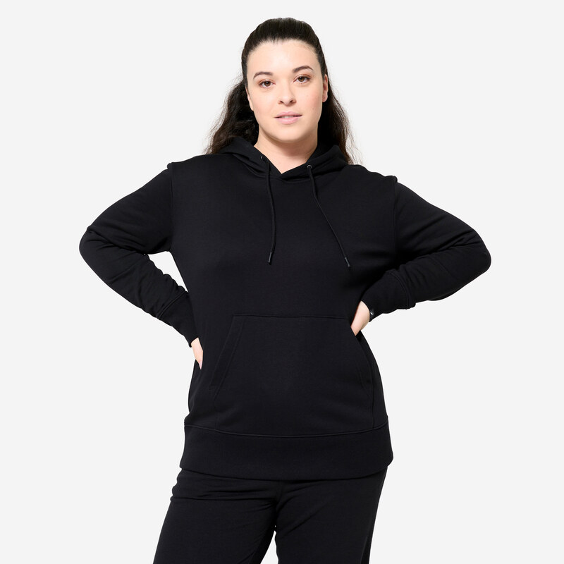 DOMYOS Dámská fitness mikina s kapucí 103317628