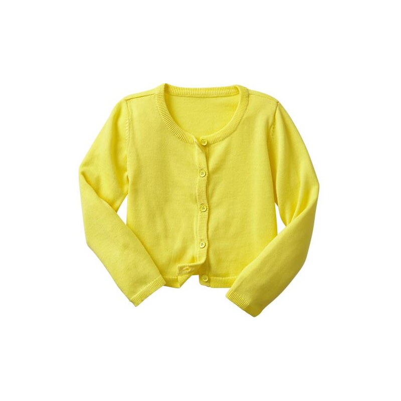 Gap Knit Cardigan - Aurora yellow