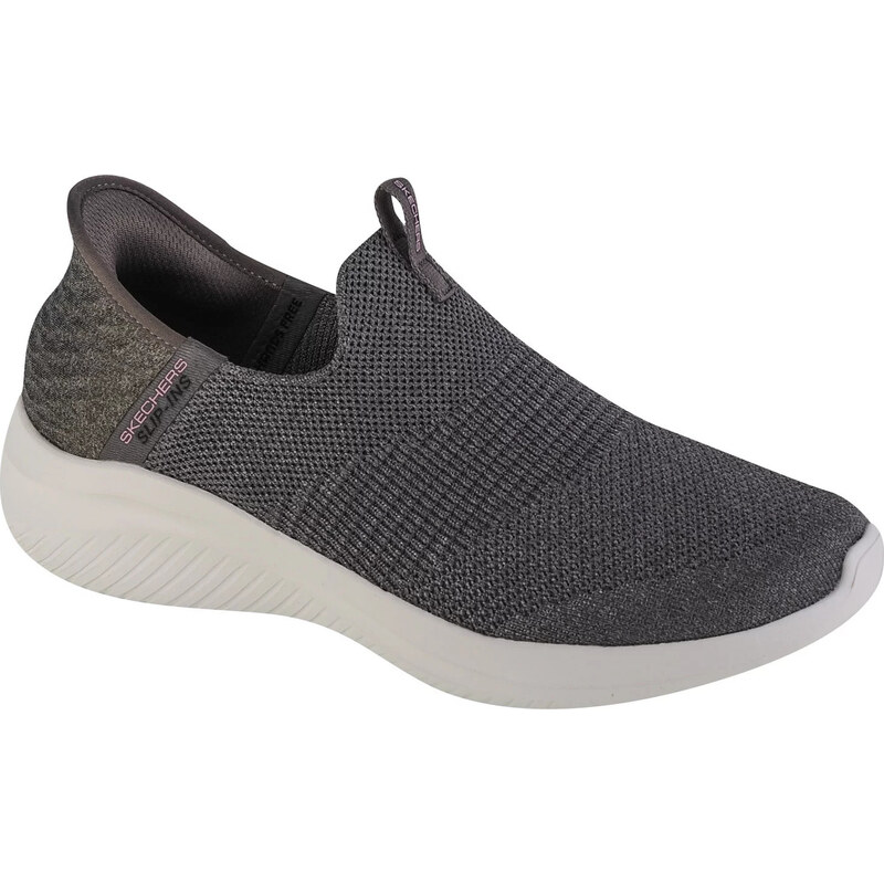 Tmavě šedé tenisky Skechers Slip-Ins Ultra Flex 3.0 Smooth Step