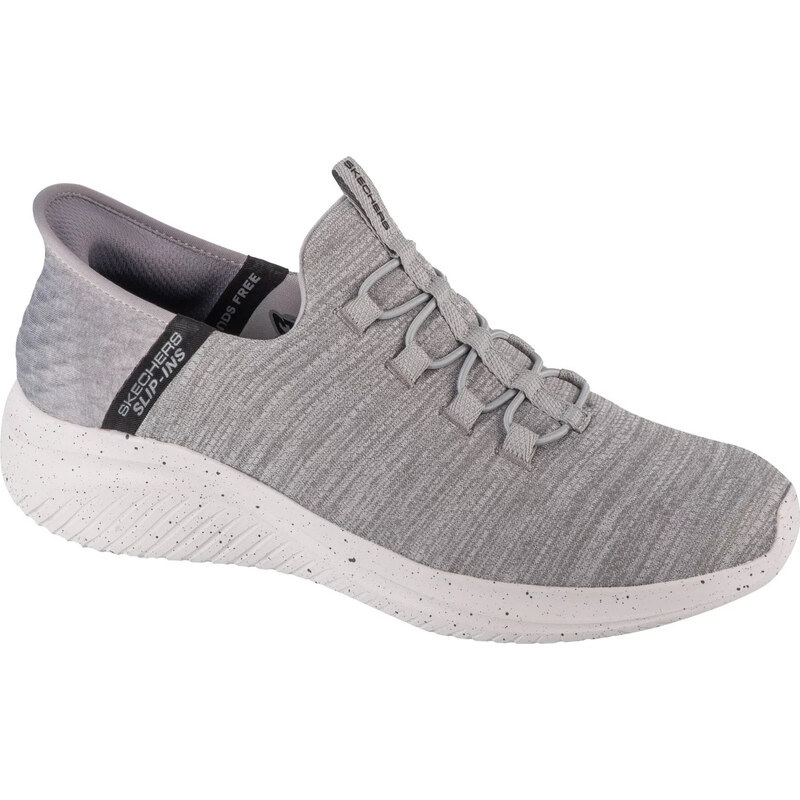 Šedé pánské tenisky Skechers Ultra Flex 3.0 - Right Away Slip