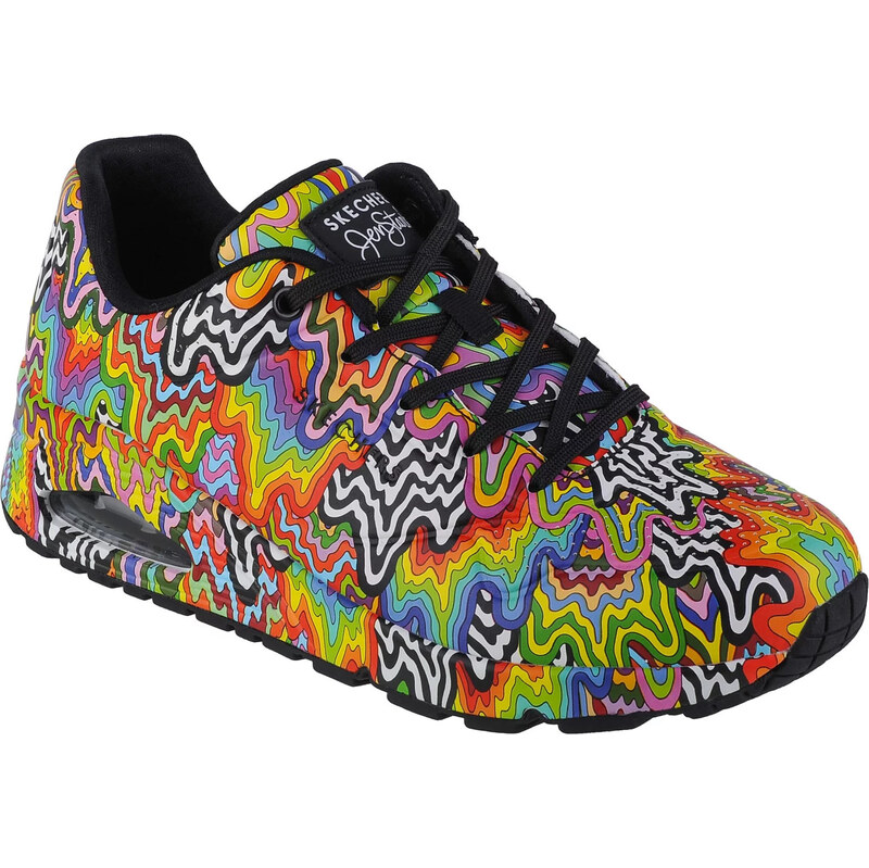 Vzorované dámské tenisky Skechers Uno - Infinite Drip Barevná