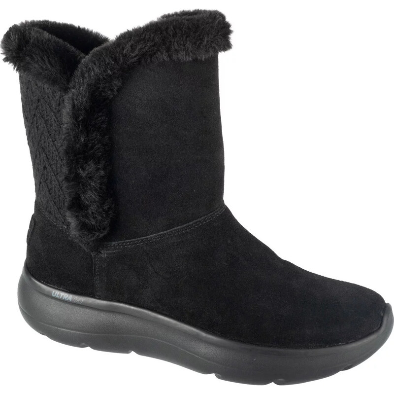 Černé dámské kozačky Skechers On-The-GO Encore - Snow Flurry