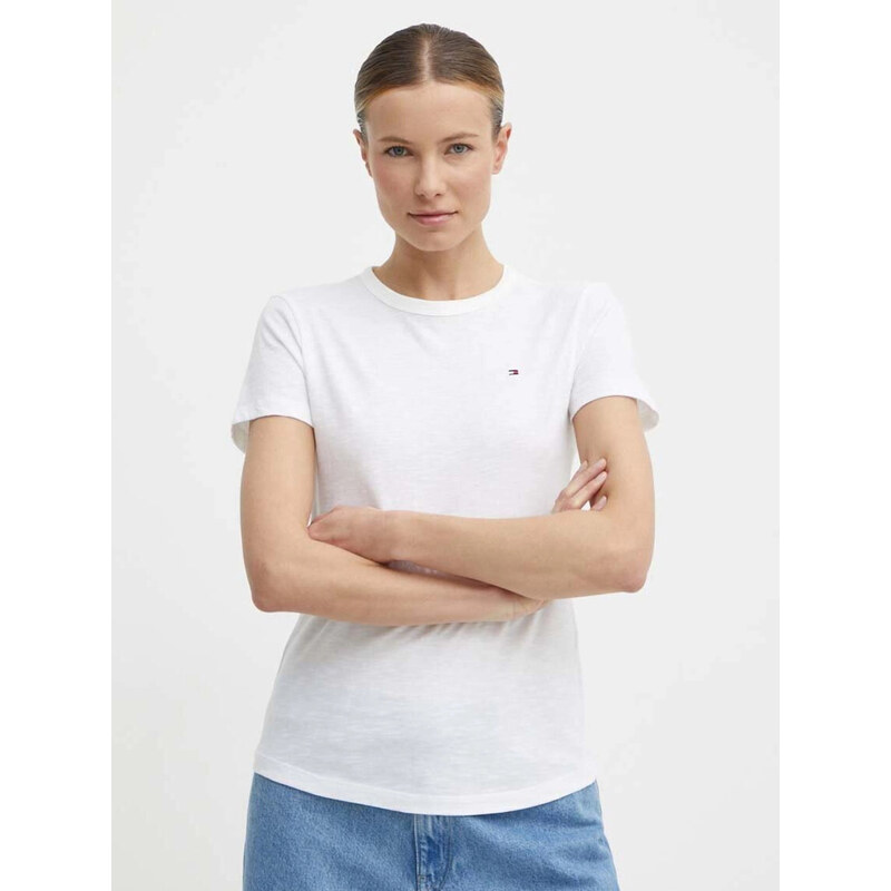 Tommy Hilfiger dámské bílé tričko