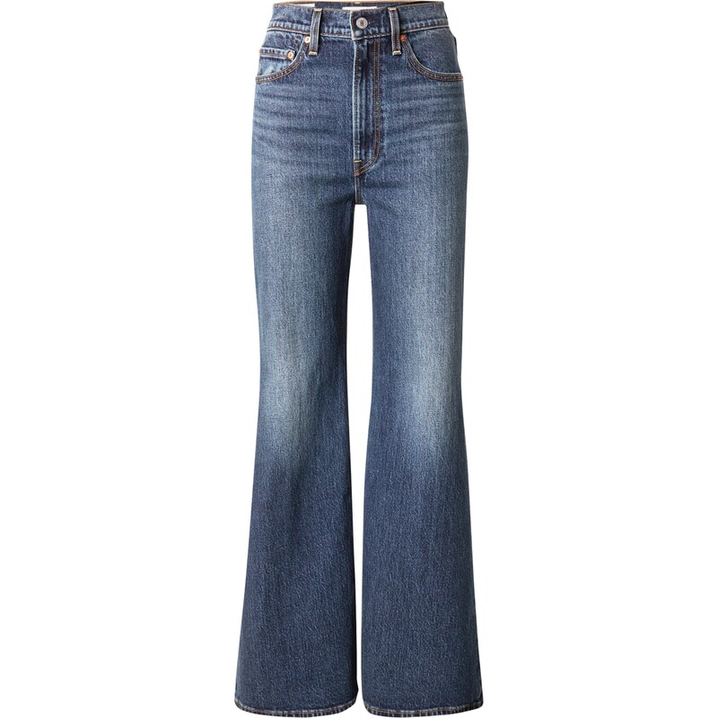 LEVIS  Džíny Ribcage Bells tmavě modrá
