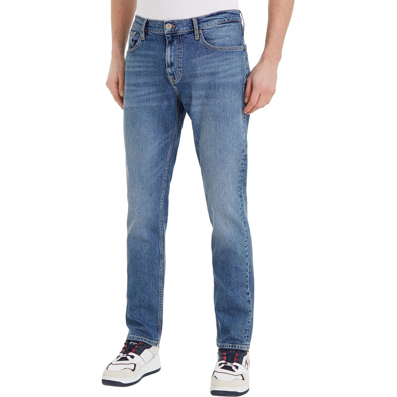 Tommy Jeans pánské modré džíny