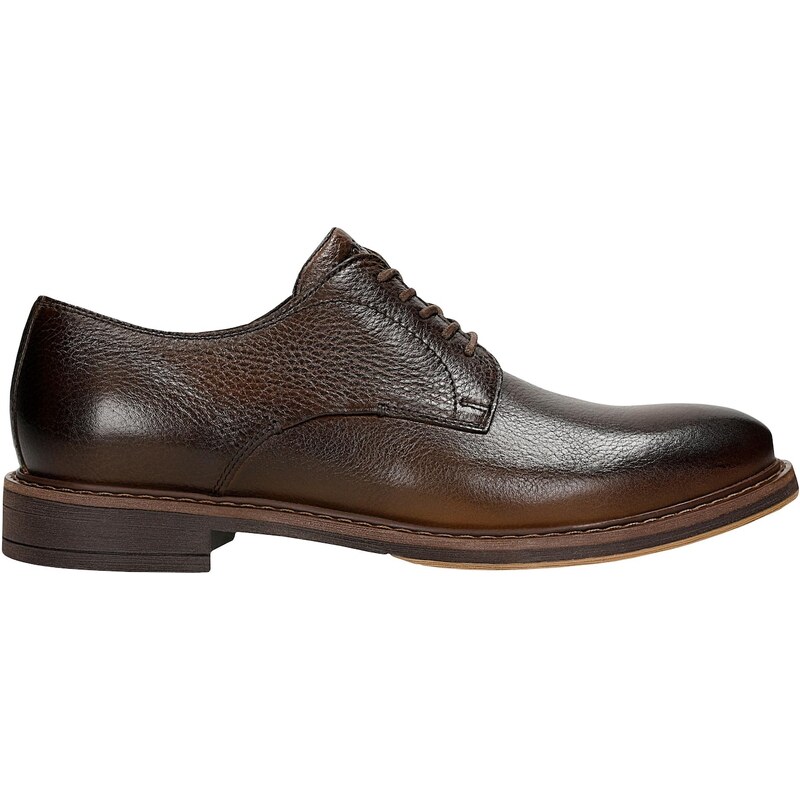 Wojas Elegantní Hnědé Pánské Kožené Polobotky