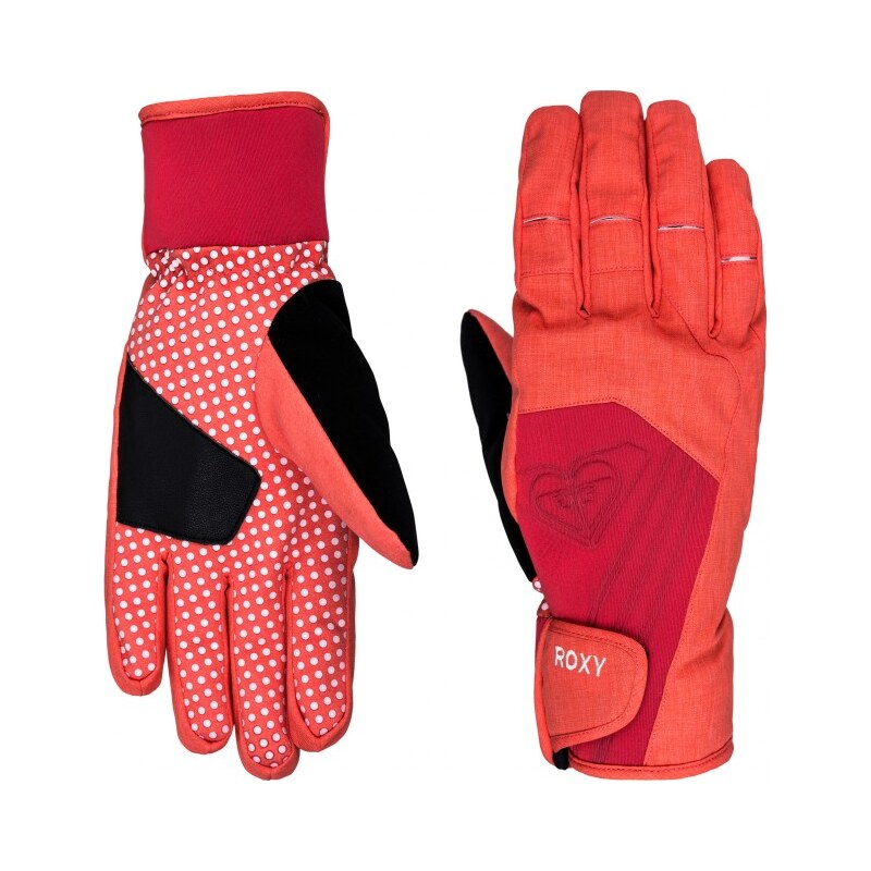 Roxy Rukavice Tyia Glove Hot Coral WTWSG044-MKZ0