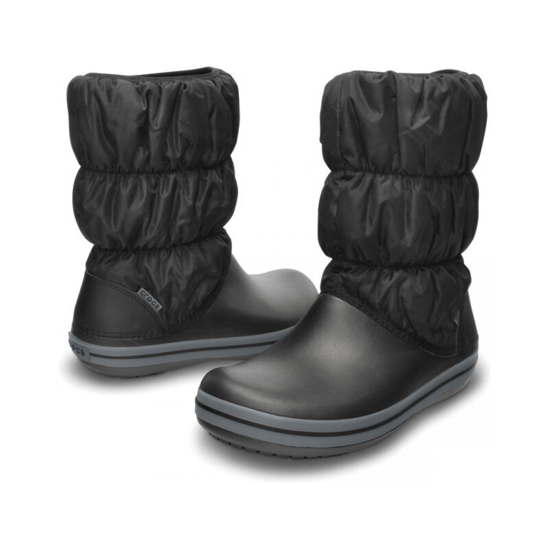 Crocs Dámské sněhule Winter Puff Boot Women Black-Charcoal 14614-070 -  GLAMI.cz