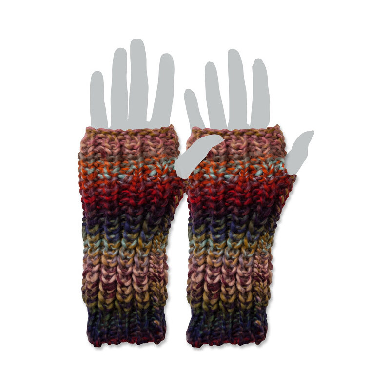 Heavy Tools Zimní rukavice Pank Colorful W14-773CJ