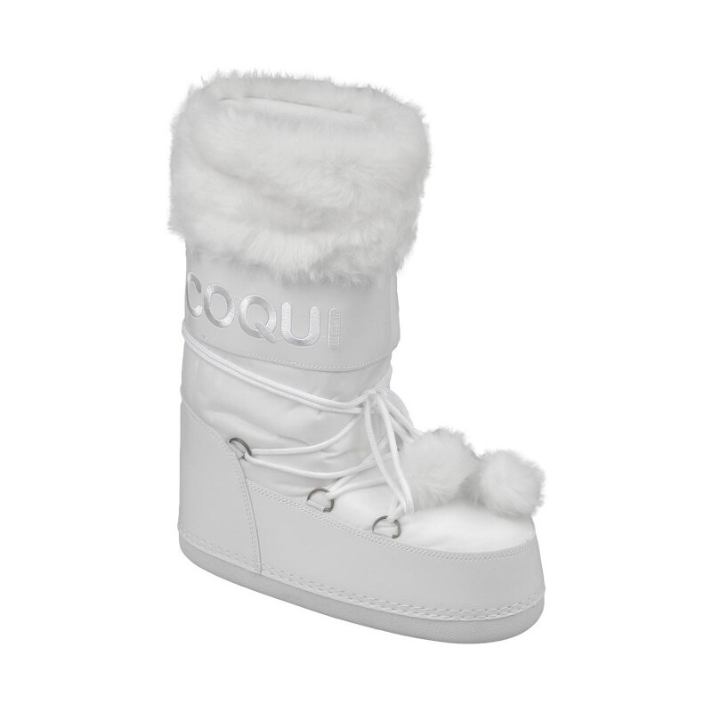 Coqui Bílé dámské sněhule Snowboot Tuva 56198 White 100162