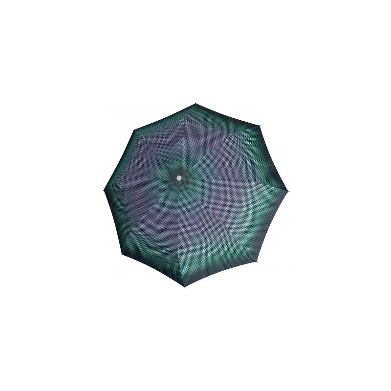 Doppler Dámský skládací plně automatický deštník Fiber Magic Dance zelený 7441465DA02