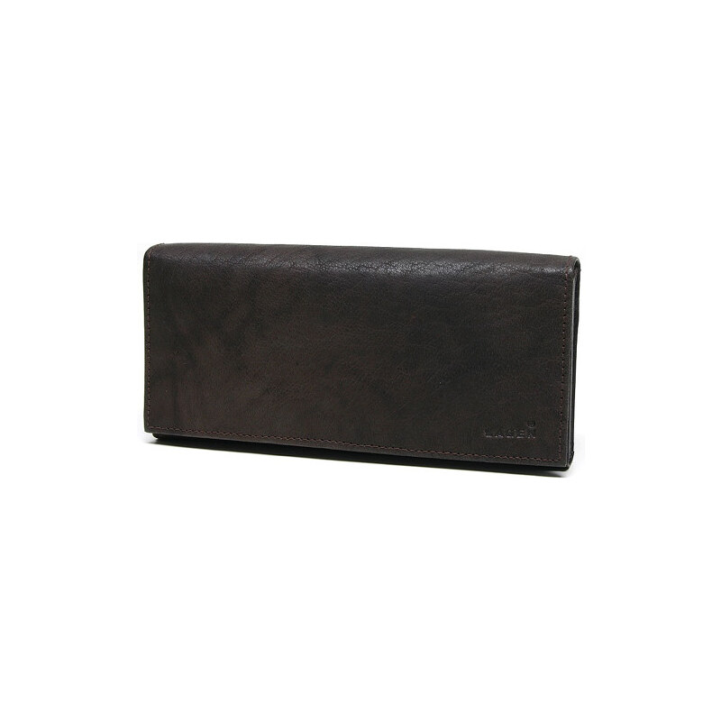 Lagen Dámská hnědá kožená peněženka V-25 Brown