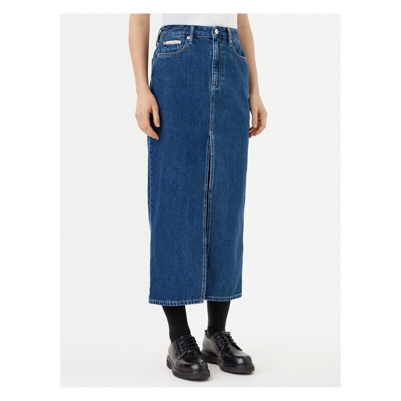Džínová sukně Calvin Klein Jeans 103416574