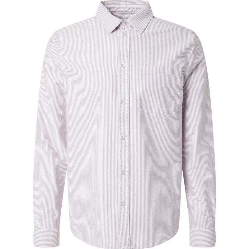 DAN FOX APPAREL Košile Damon šeříková / bílá