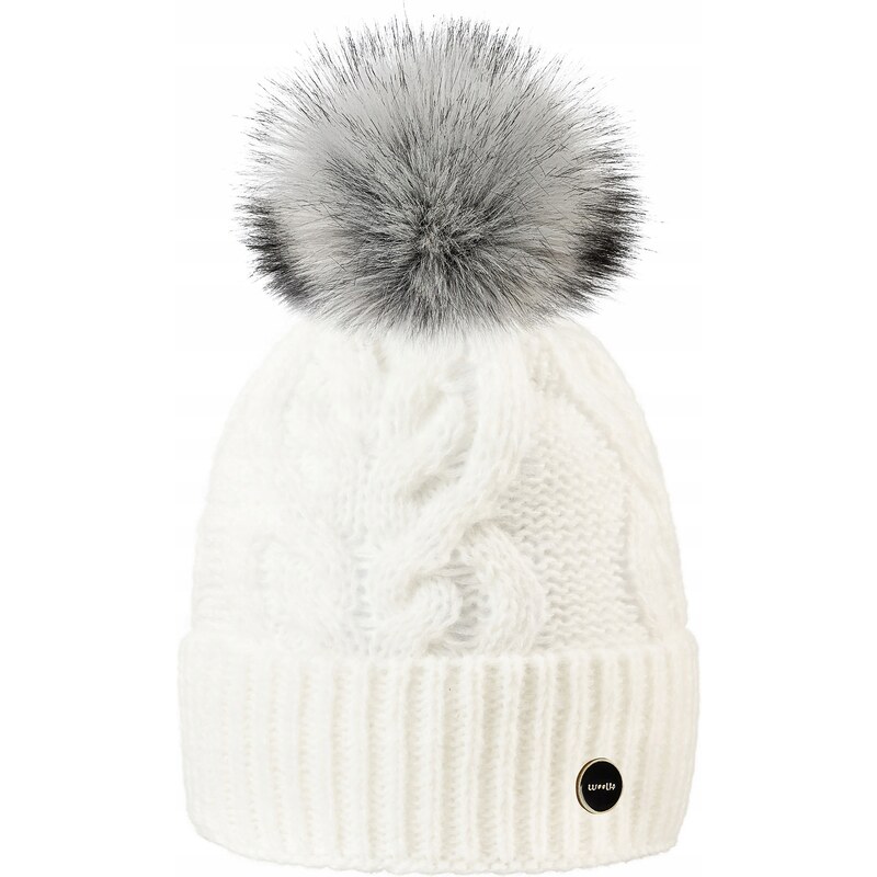 Fashionweek Dámská čepice s bambulí WOOL-ALICE