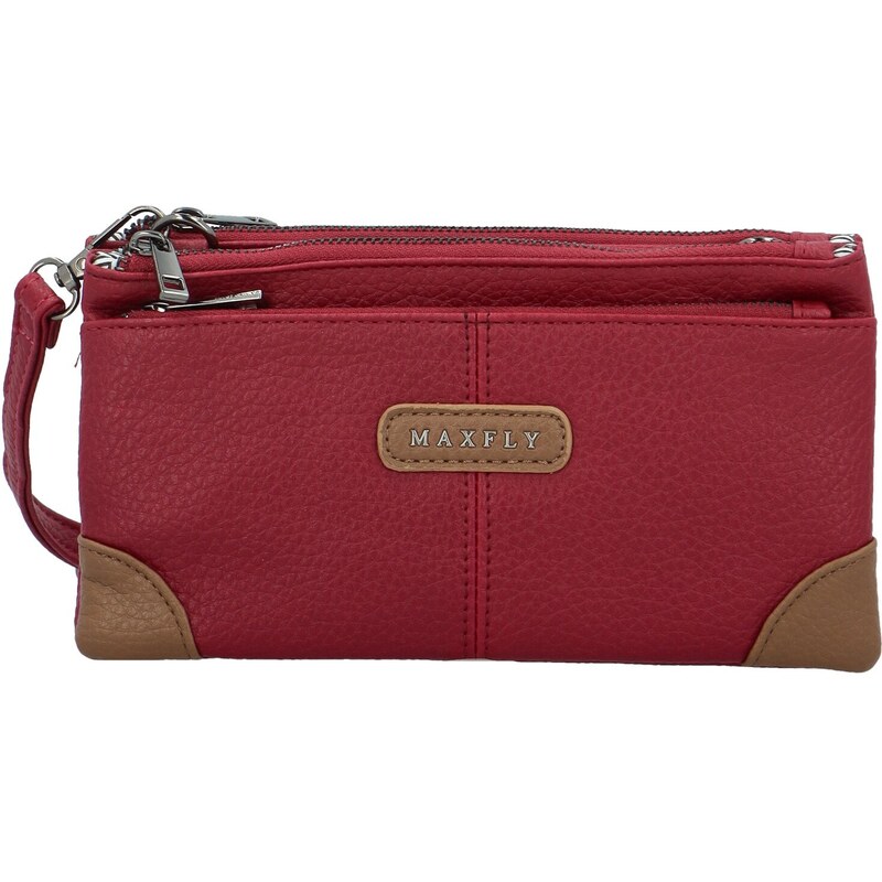 Dámská crossbody kabelka tmavě červená - MaxFly Kandes červená 103431922