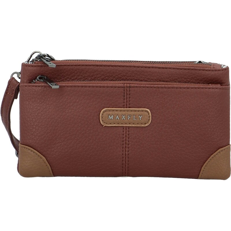Dámská crossbody kabelka coffee - MaxFly Kandes coffee