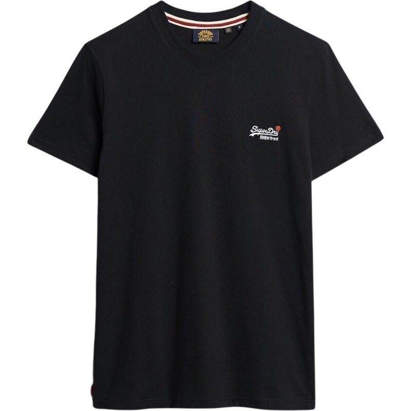 Superdry & Co Tričko Essential černá / bílá