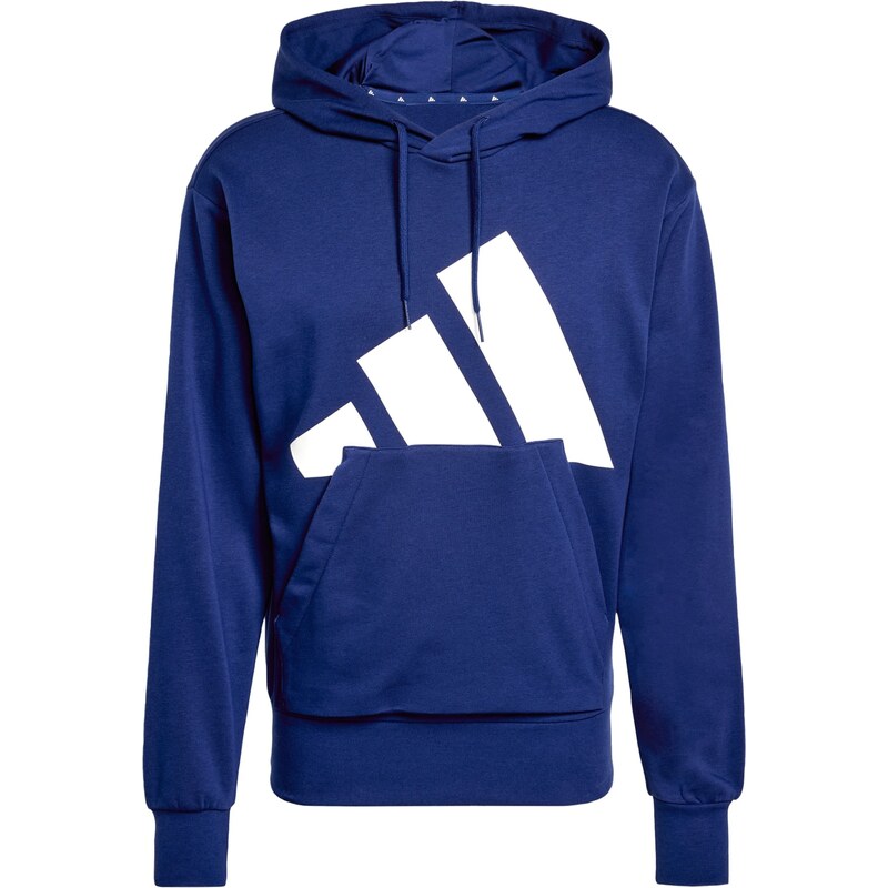 ADIDAS SPORTSWEAR Sportovní mikina 'Essentials' tmavě modrá / bílá