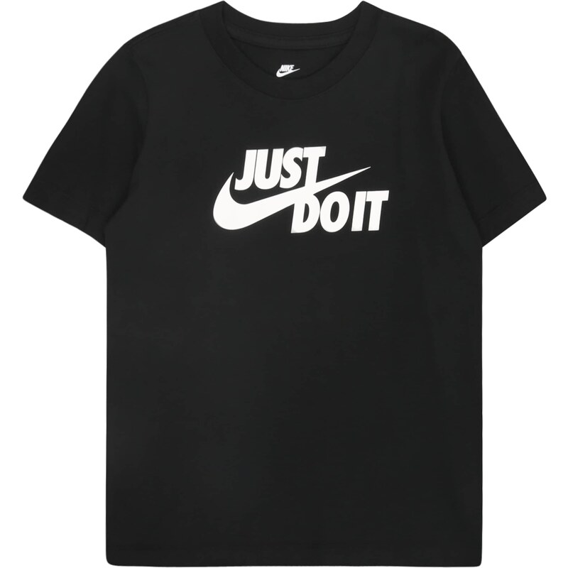 Nike Sportswear Tričko JDI černá / bílá