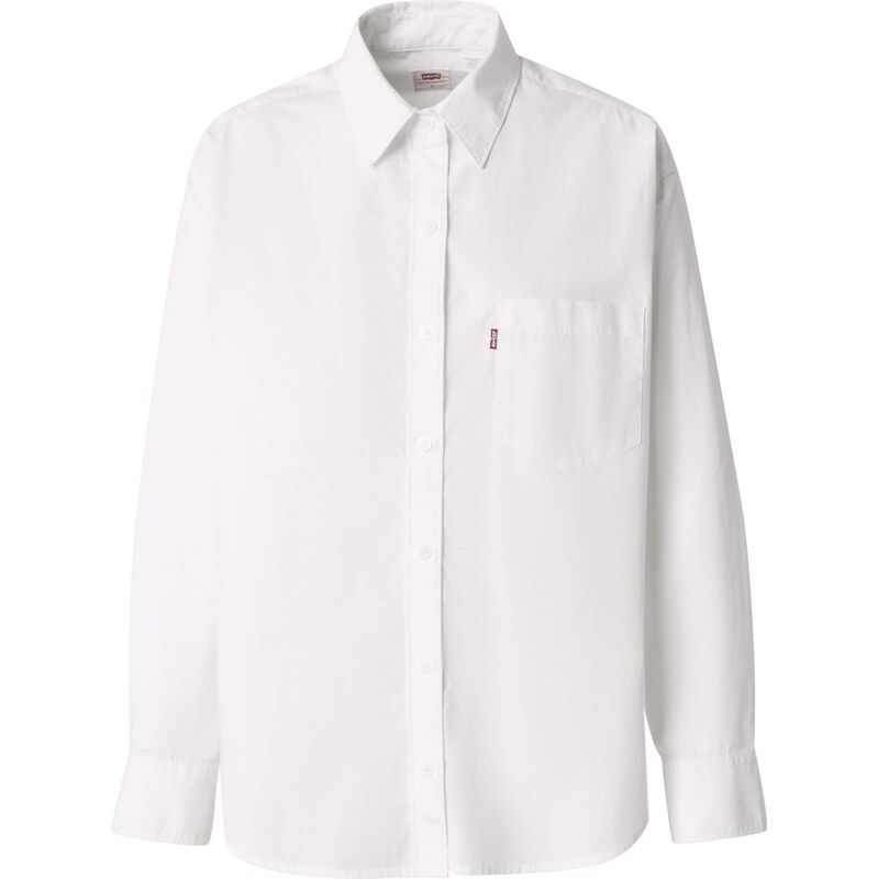 LEVIS  Halenka Harlie Boyfriend Shirt bílá