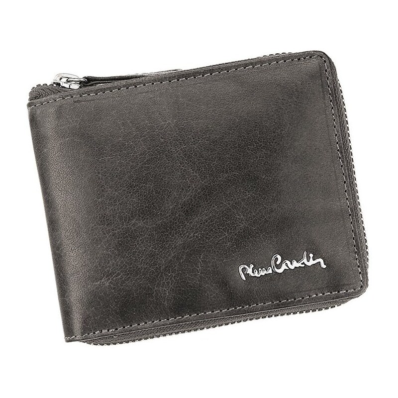 Pánská kožená peněženka Pierre Cardin FOSSIL TILAK12 8818 šedá