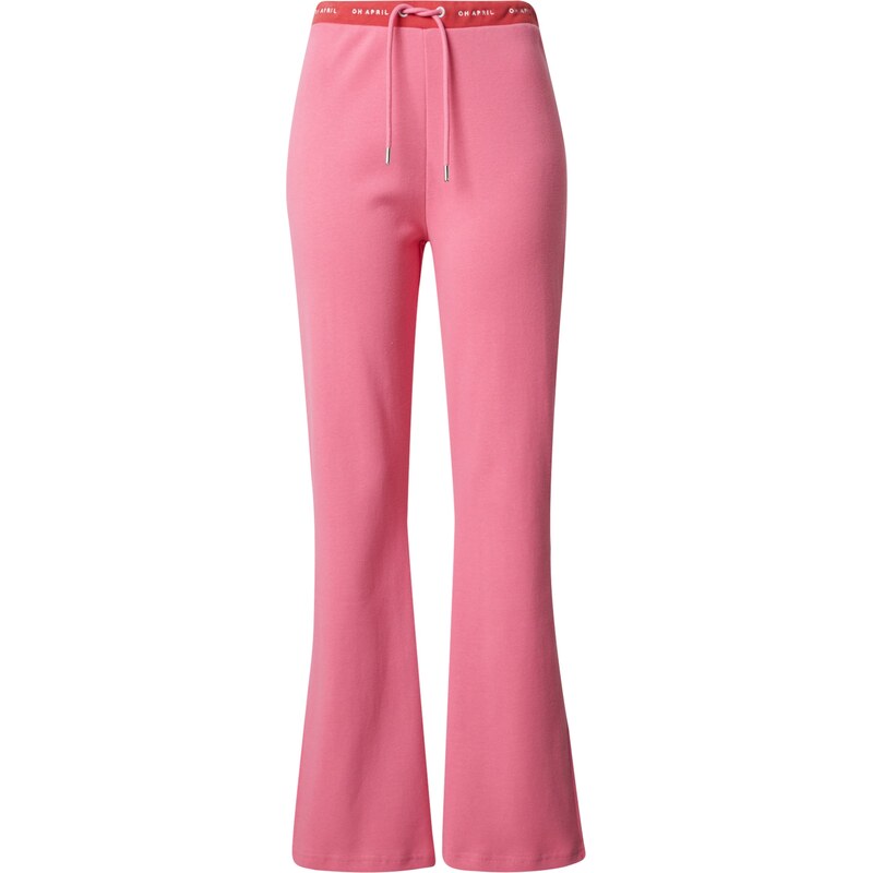 OH APRIL Pyžamové kalhoty Rosie pink / krvavě červená