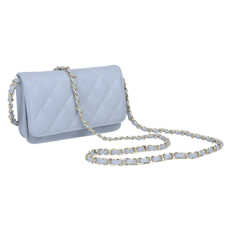 Modrá kožená italská crossbody kabelka Milva Celeste NovaKabelka.cz 102384495