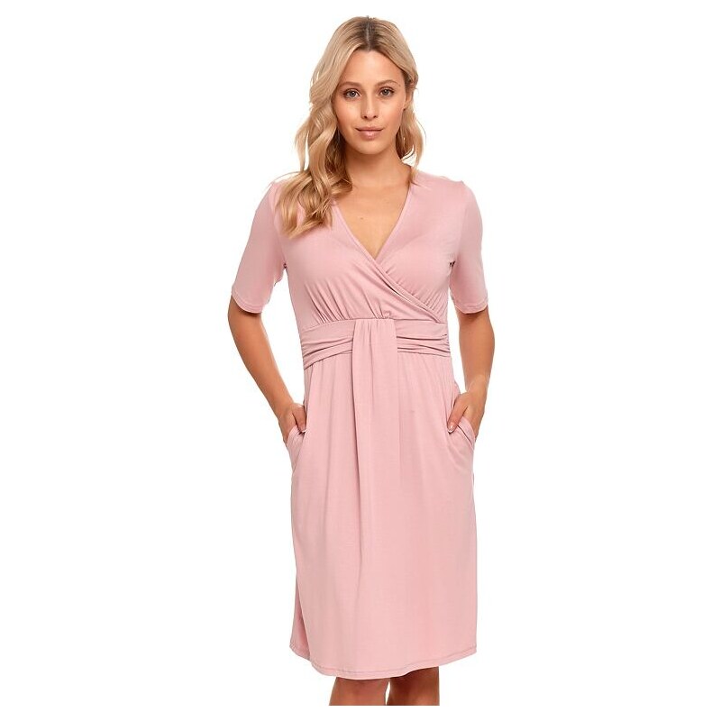 DN Nightwear Bambusová noční košile Flamingo růžová 100234664