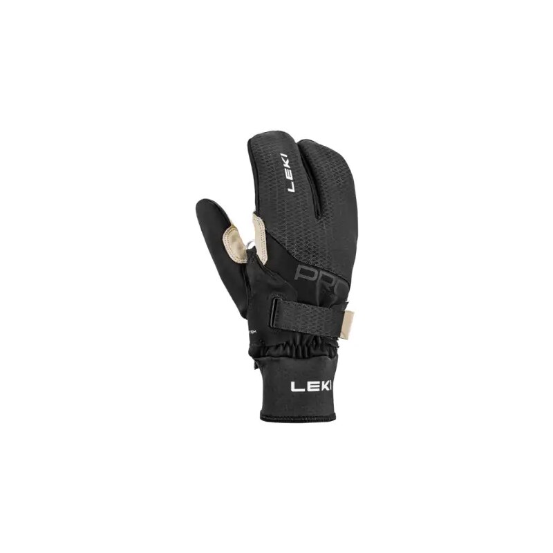 Leki PRC Premium ThermoPlus Shark Lobster běžecké rukavice Black-Sand 103487996