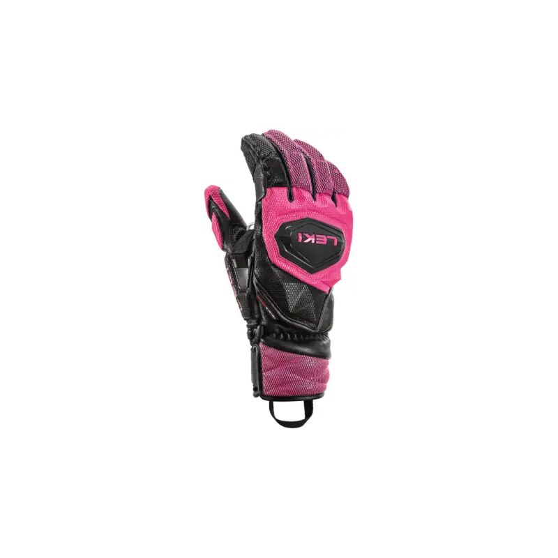 Leki WCR Venom SL 3D dámské závodní rukavice Black-Pink vel. 6.5 103487990